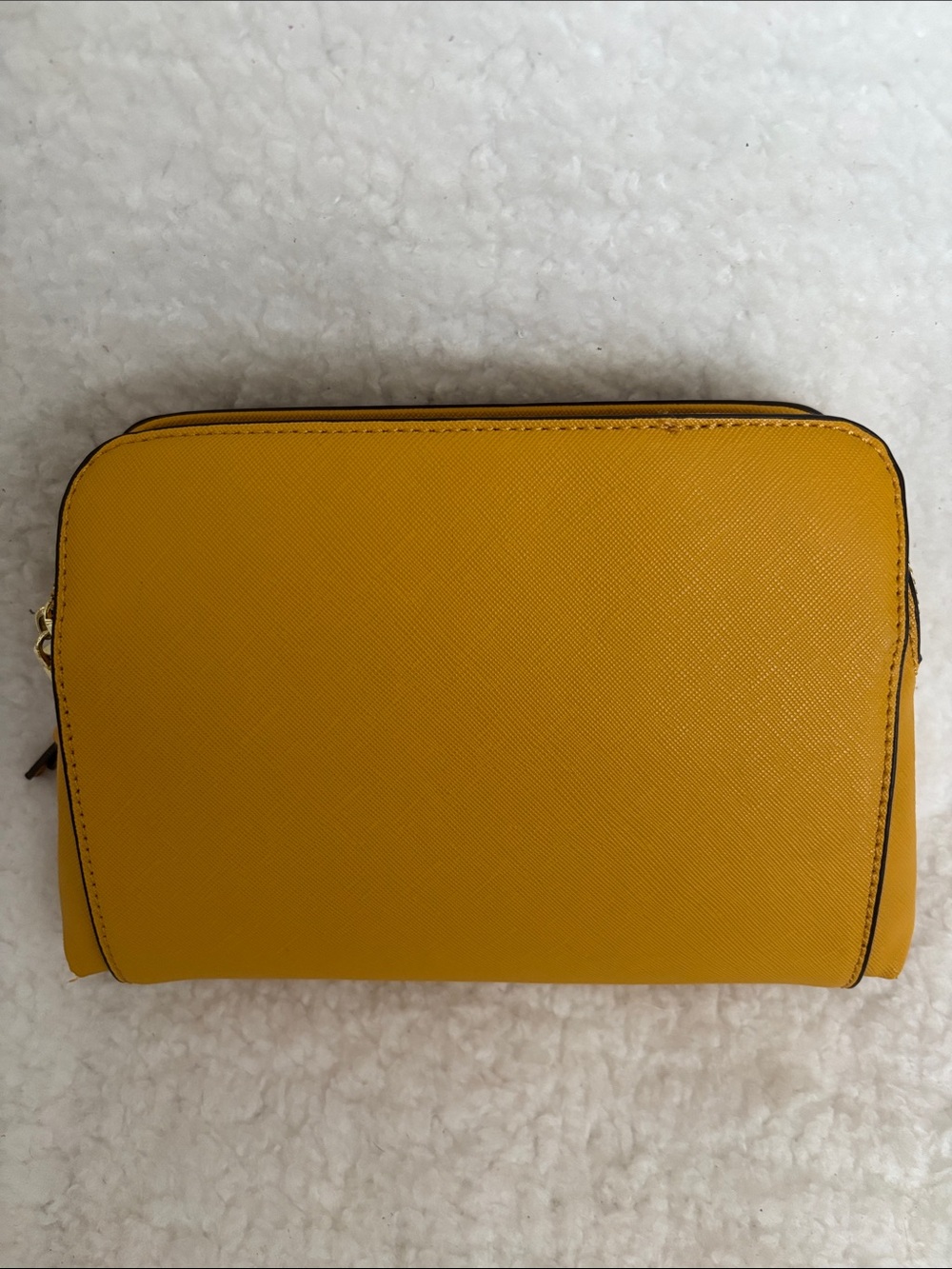 Steve Madden Yellow Crossbody Bag with Studded Multi-Color Strap - Picture 3 of 10